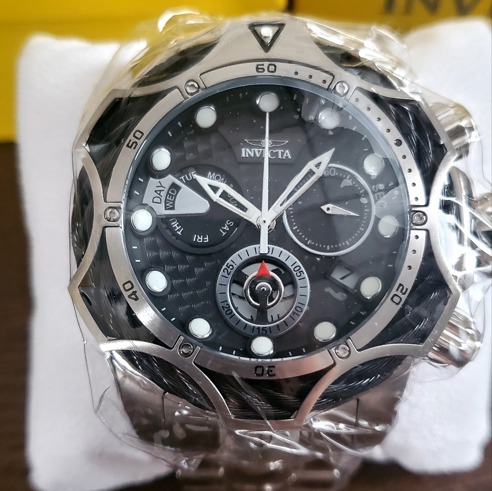 Invicta Reserve Venom Swiss Ronda Z60 FE Caliber Men's Watch - 52.5mm, Steel (26